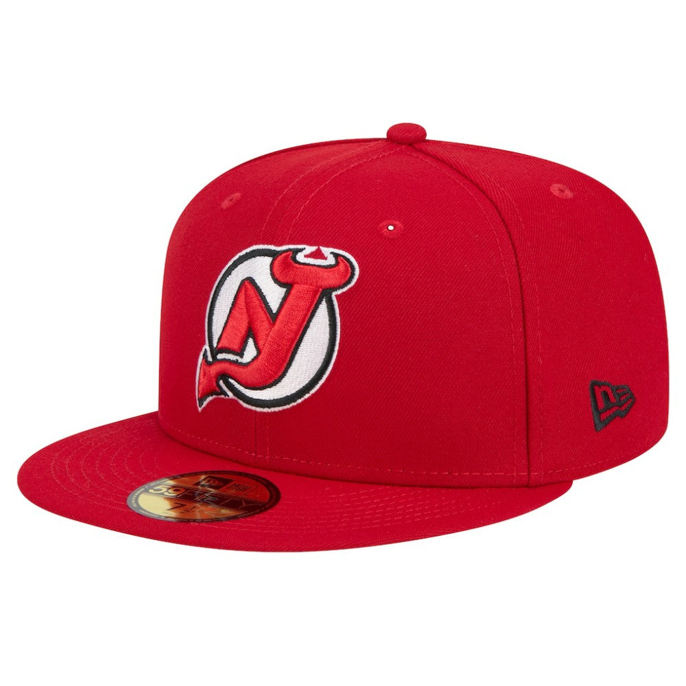 New Jersey Devils New Era Core 59FIFTY Fitted Hat Red