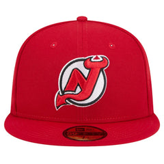New Jersey Devils New Era Core 59FIFTY Fitted Hat Red