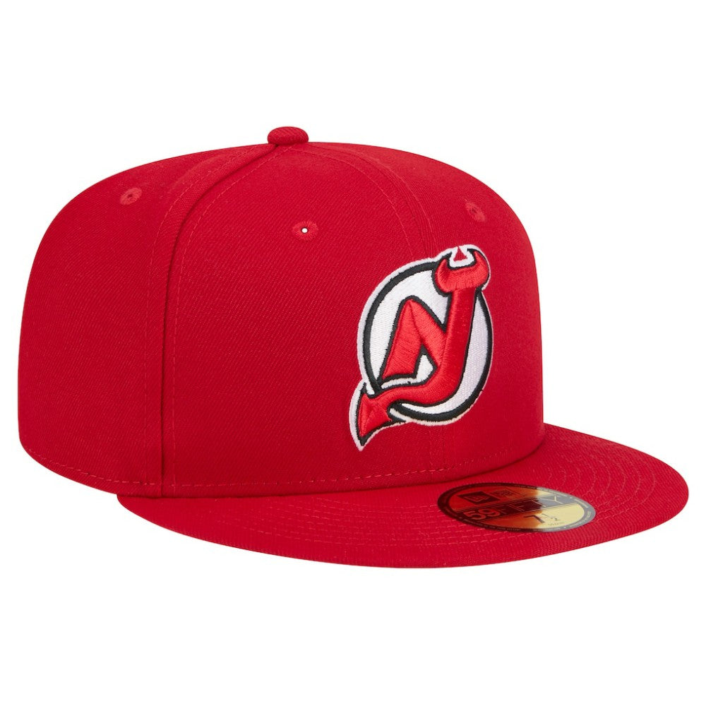 New Jersey Devils New Era Core 59FIFTY Fitted Hat Red
