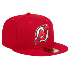 New Jersey Devils New Era Core 59FIFTY Fitted Hat Red