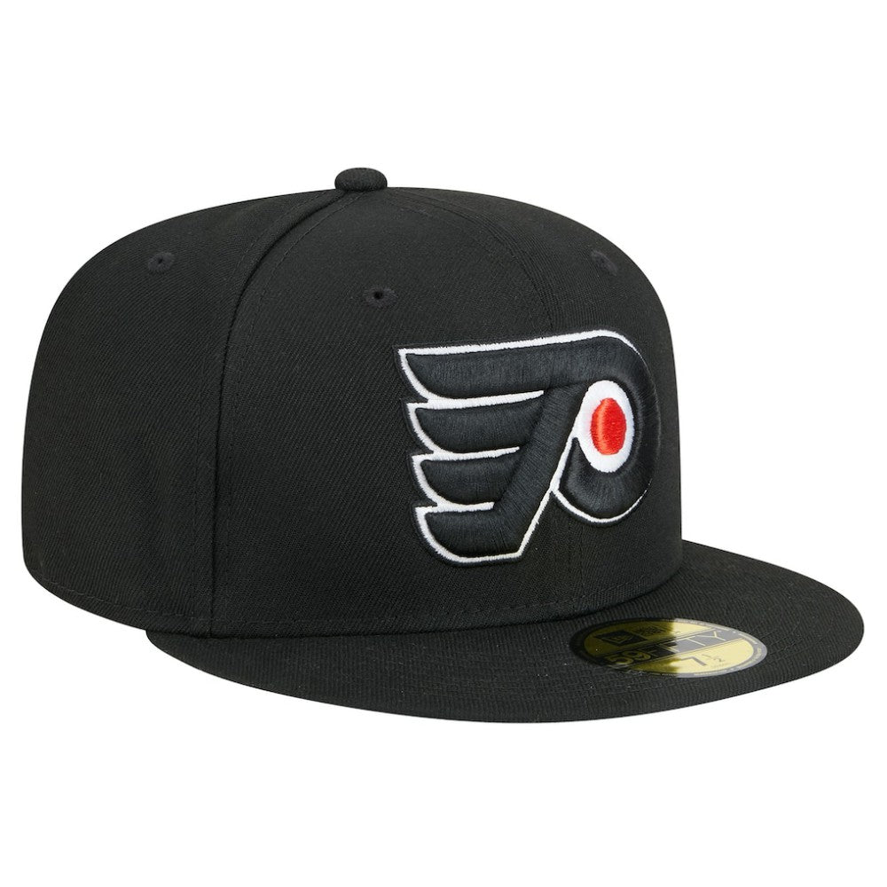 Philadelphia Flyers New Era Core 59FIFTY Fitted Hat Black