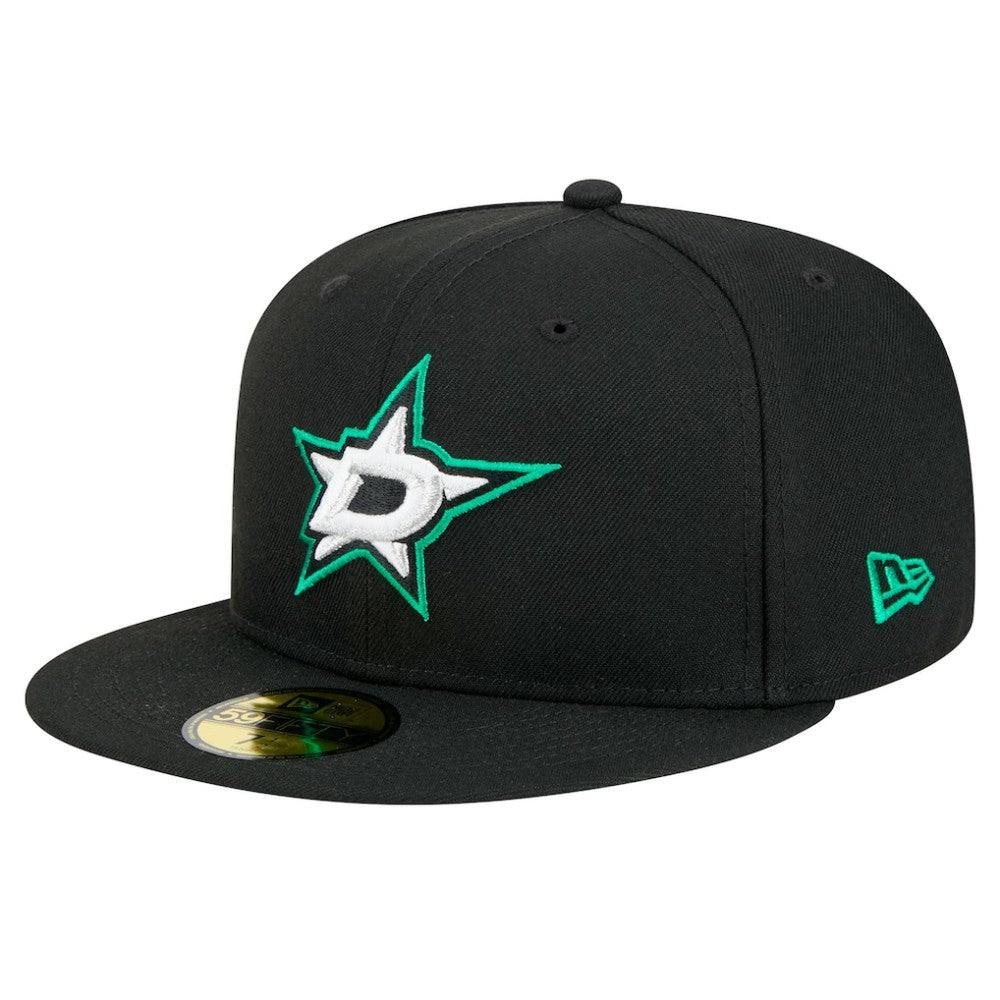 Dallas Stars New Era Core 59FIFTY Fitted Hat Black