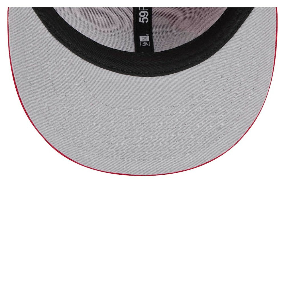 Chicago Blackhawks New Era Core 59FIFTY Fitted Hat Red