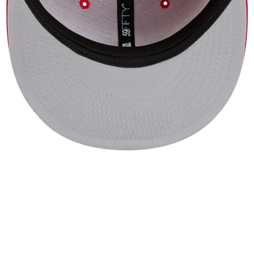 Calgary Flames New Era Core 59FIFTY Fitted Hat Red