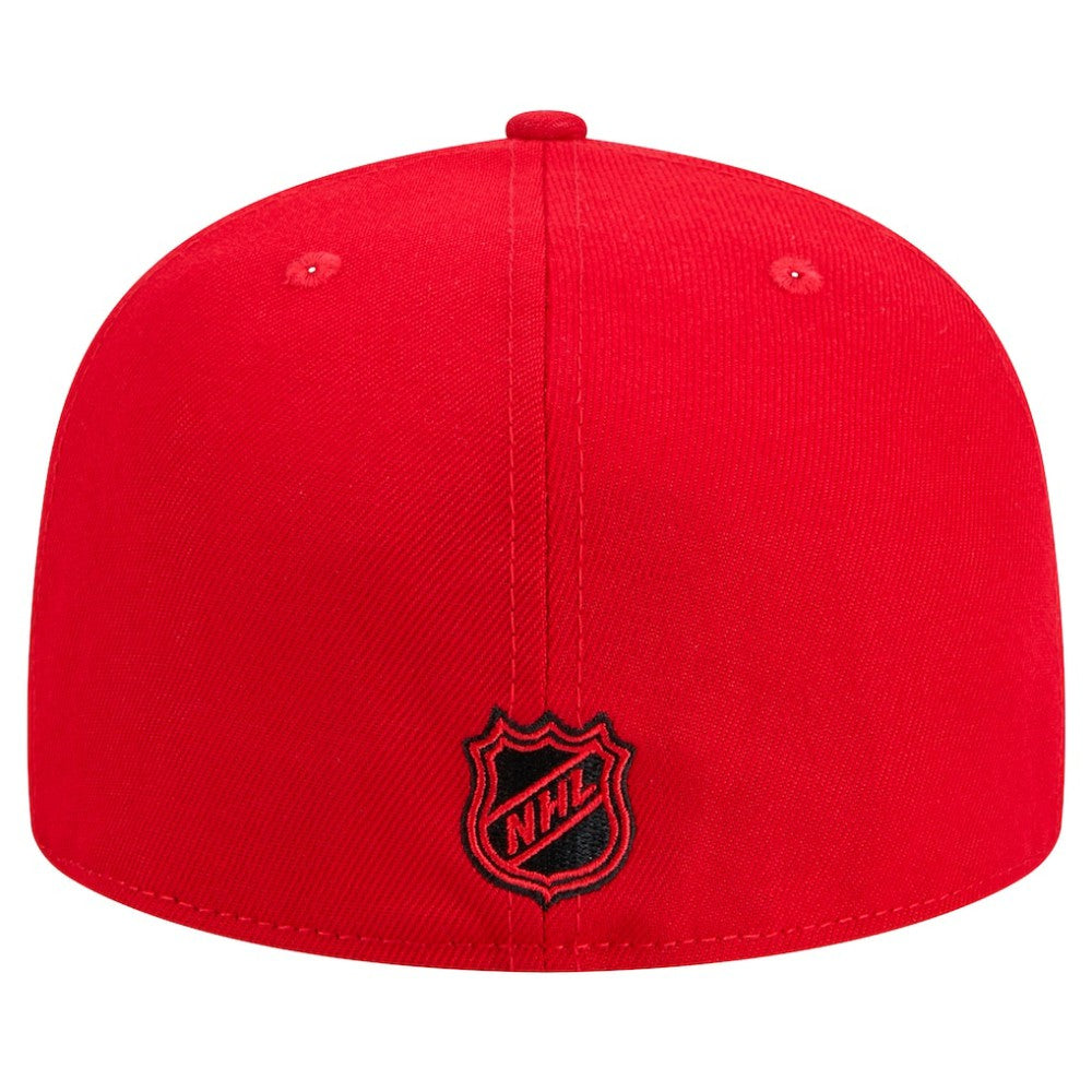 Carolina Hurricanes New Era Core 59FIFTY Fitted Hat Red