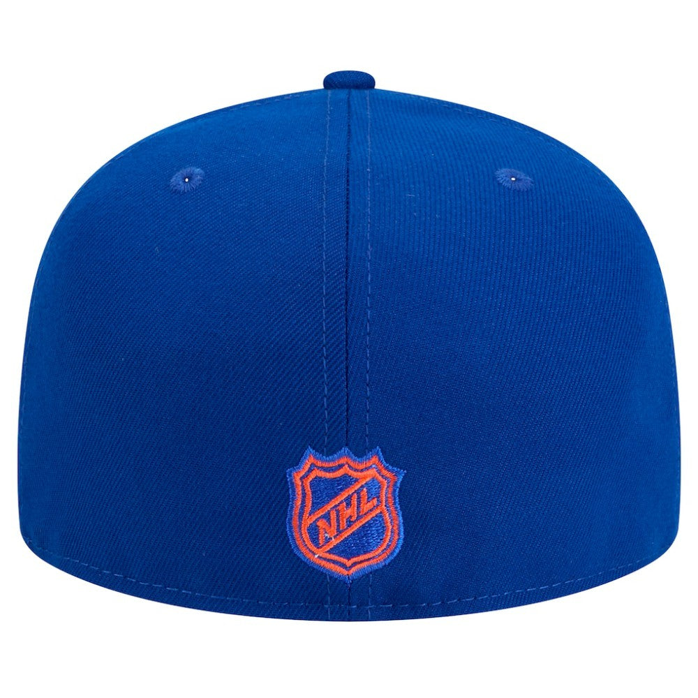 Edmonton Oilers New Era Core 59FIFTY Fitted Hat Royal