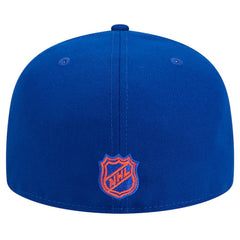 Edmonton Oilers New Era Core 59FIFTY Fitted Hat Royal