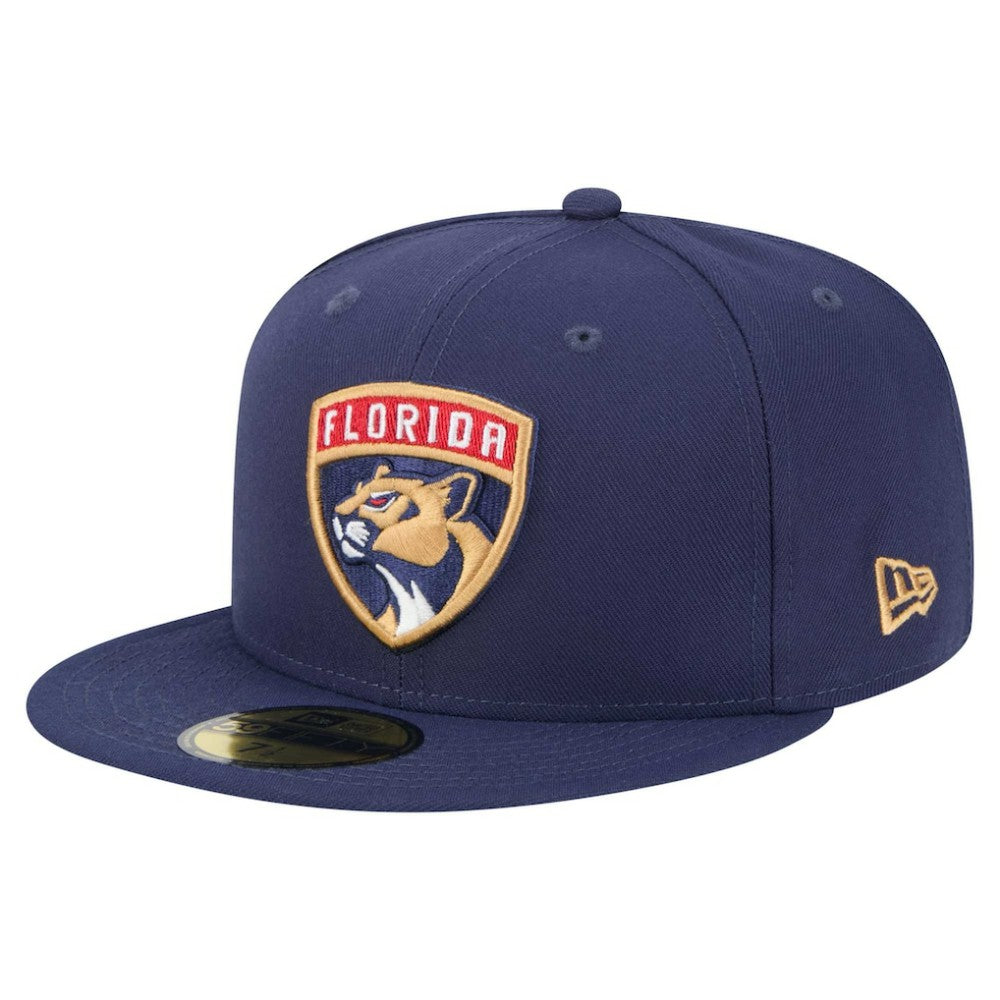 Florida Panthers New Era Core 59FIFTY Fitted Hat Navy