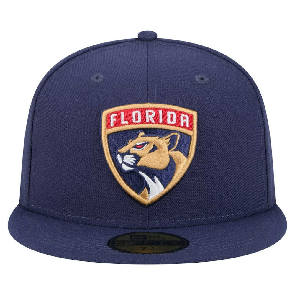 Florida Panthers New Era Core 59FIFTY Fitted Hat Navy