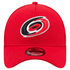 Carolina Hurricanes New Era Core A-Frame 9FORTY Adjustable Hat Red