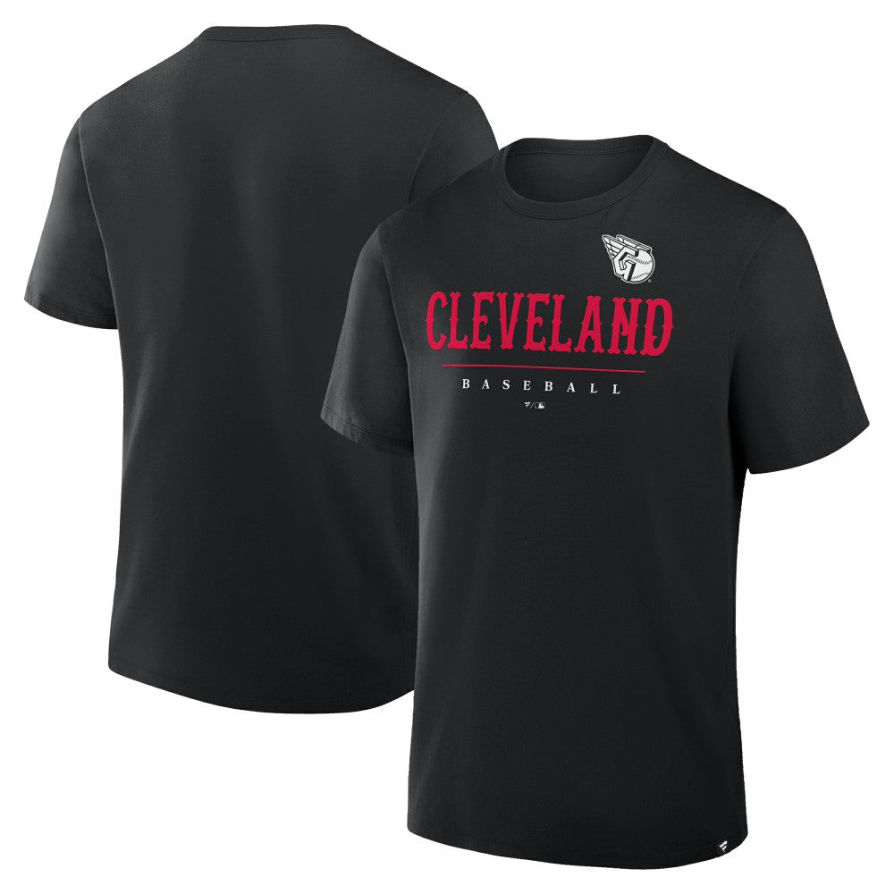 Cleveland Guardians Color Pop Legacy Clubhouse T-Shirt - Black