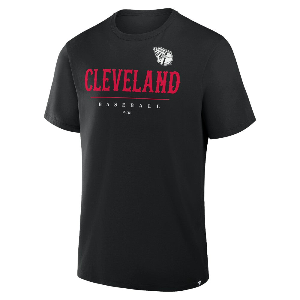 Cleveland Guardians Color Pop Legacy Clubhouse T-Shirt - Black