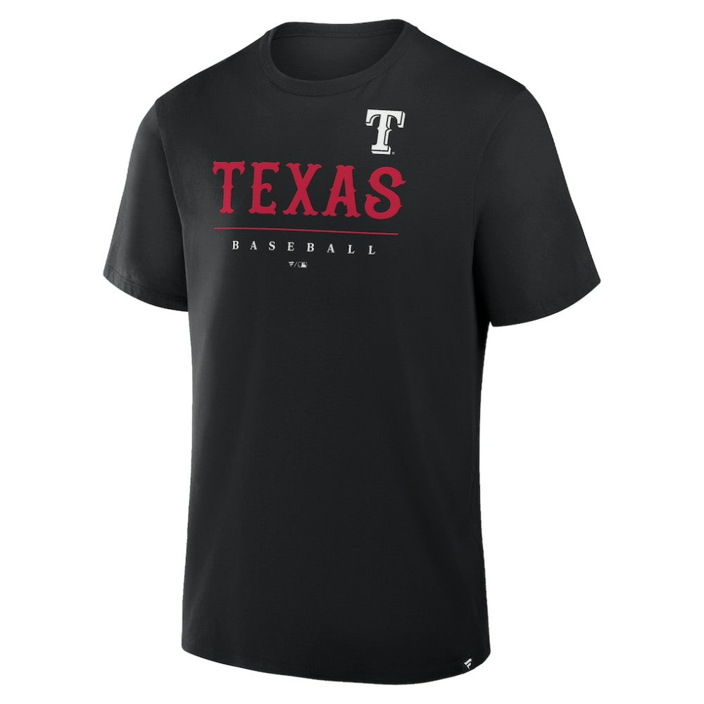 Texas Rangers Color Pop Legacy Clubhouse T-Shirt - Black