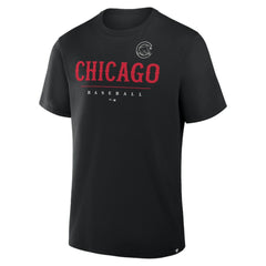 Chicago Cubs Color Pop Legacy Clubhouse T-Shirt - Black