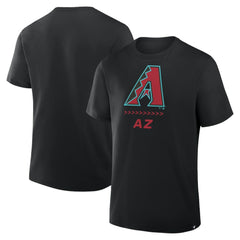 Arizona Diamondbacks Clubhouse Legacy Side Swipe T-Shirt - Black