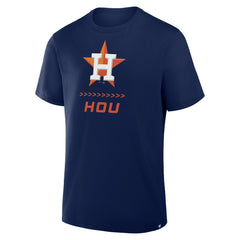 Houston Astros Clubhouse Legacy Side Swipe T-Shirt - Navy