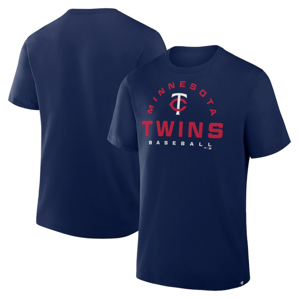 Minnesota Twins Clubhouse Legacy Primary Play T-Shirt - Navy