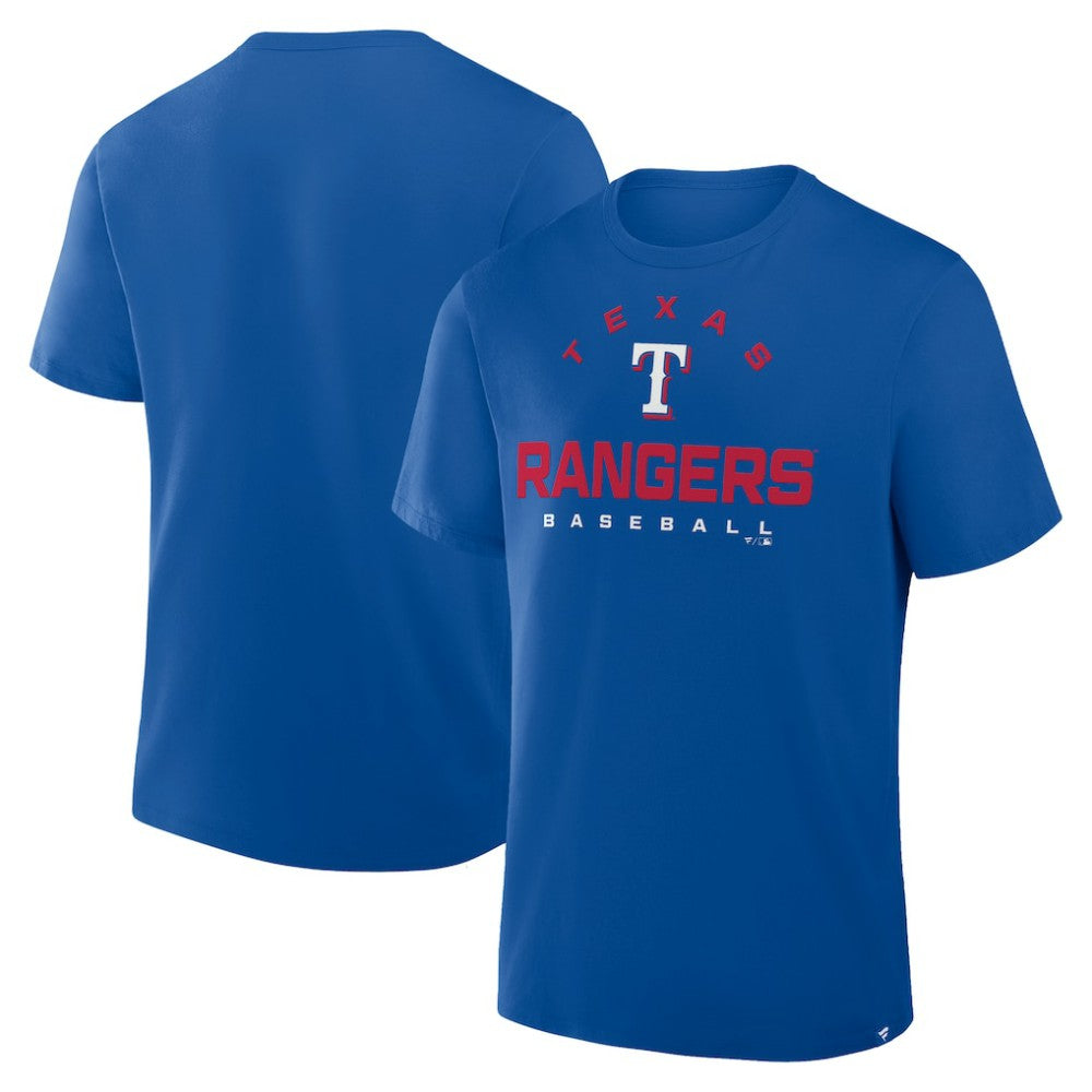 Texas Rangers Clubhouse Legacy Primary Play T-Shirt - Royal