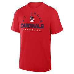 St. Louis Cardinals Clubhouse Legacy Primary Play T-Shirt - Red