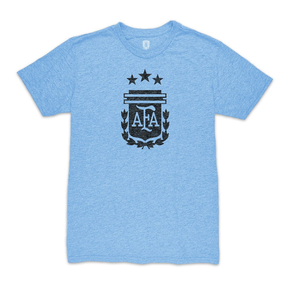 Enzo Fernández Argentina National Team 1863FC Player Vintage Tri-Blend T-Shirt - Light Blue sale