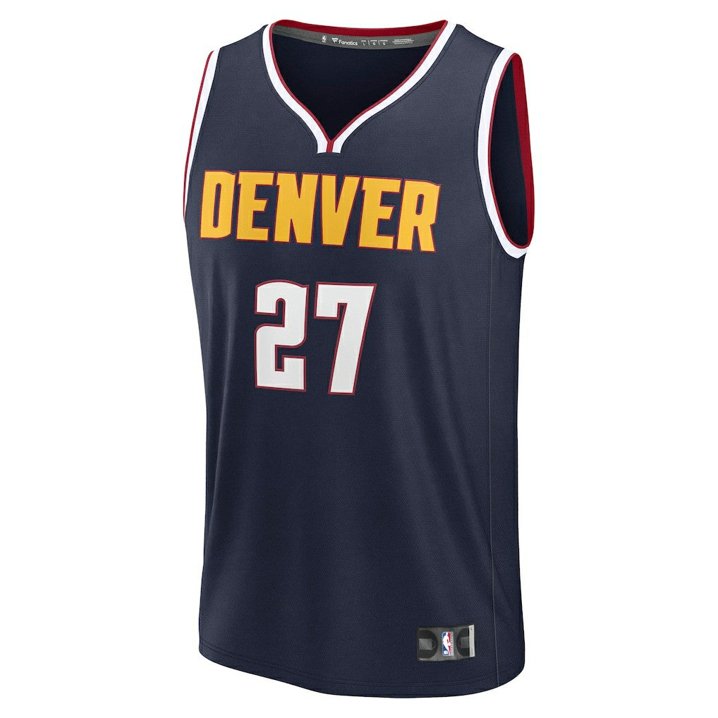 Jamal Murray Denver Nuggets Fast Break Replica Player Jersey sale - Icon Editi- Navy | Fanatics shop