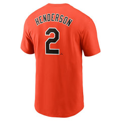 Gunnar Henderson Baltimore Orioles Fuse Name & Number T-Shirt - Orange | Nike