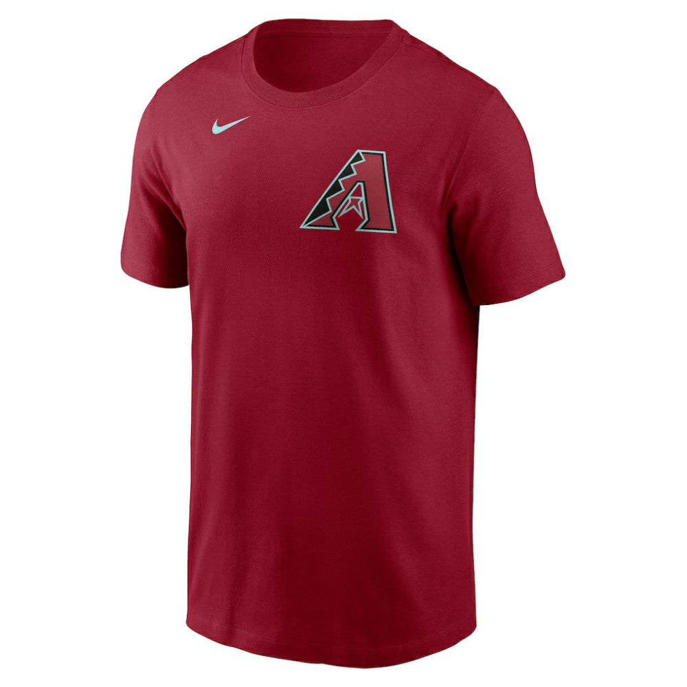 Ketel Marte Arizona Diamondbacks Fuse Name & Number T-Shirt - Red | Nike