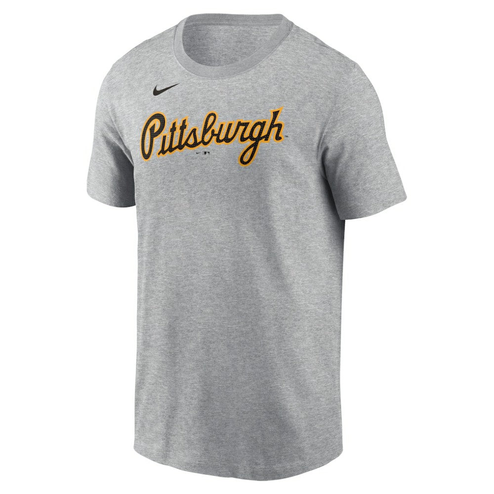 Paul Skenes Pittsburgh Pirates Fuse Name & Number T-Shirt - Heather Gray | Nike