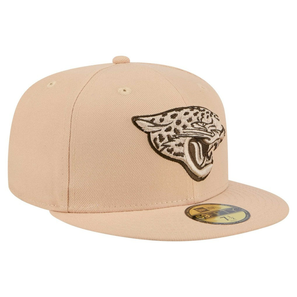 Jacksonville Jaguars New Era Candied Pecan 59FIFTY Fitted Hat - Tan outlet