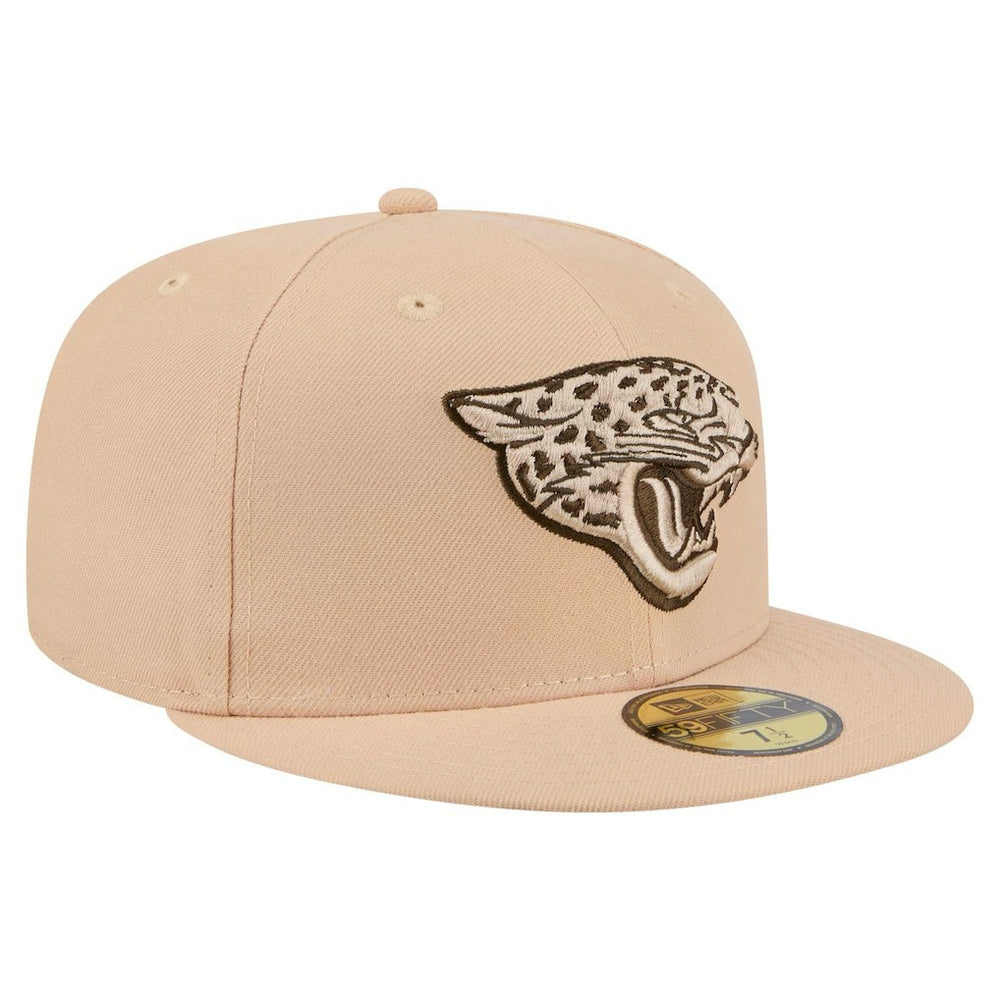 Jacksonville Jaguars New Era Candied Pecan 59FIFTY Fitted Hat - Tan outlet
