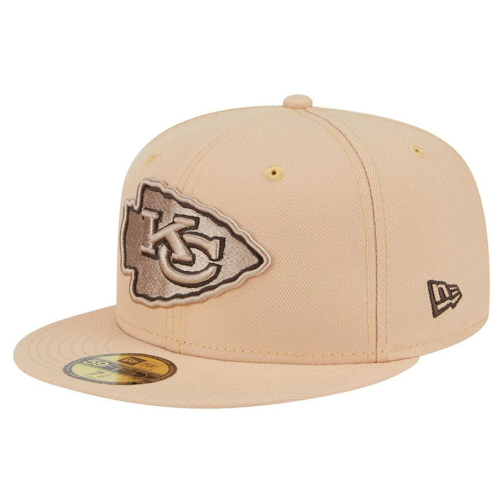 Kansas City Chiefs New Era Candied Pecan 59FIFTY Fitted Hat - Tan outlet