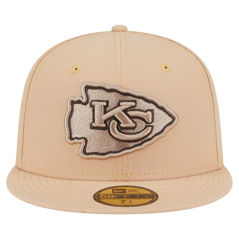 Kansas City Chiefs New Era Candied Pecan 59FIFTY Fitted Hat - Tan outlet