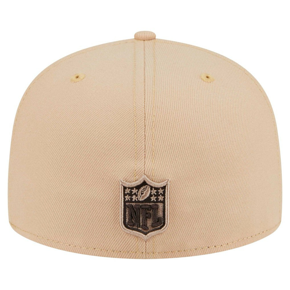 Las Vegas Raiders New Era Candied Pecan 59FIFTY Fitted Hat - Tan sale