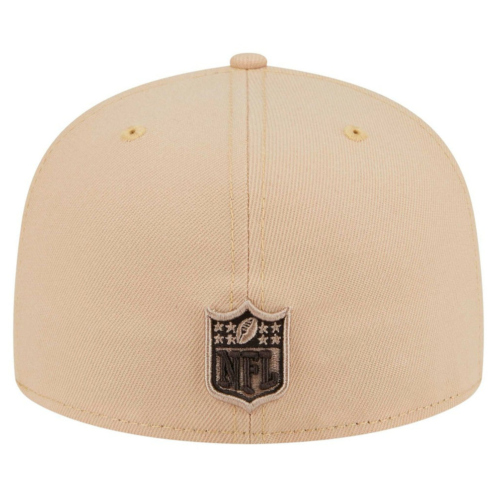 Las Vegas Raiders New Era Candied Pecan 59FIFTY Fitted Hat - Tan sale