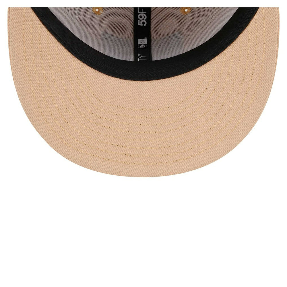 Las Vegas Raiders New Era Candied Pecan 59FIFTY Fitted Hat - Tan sale