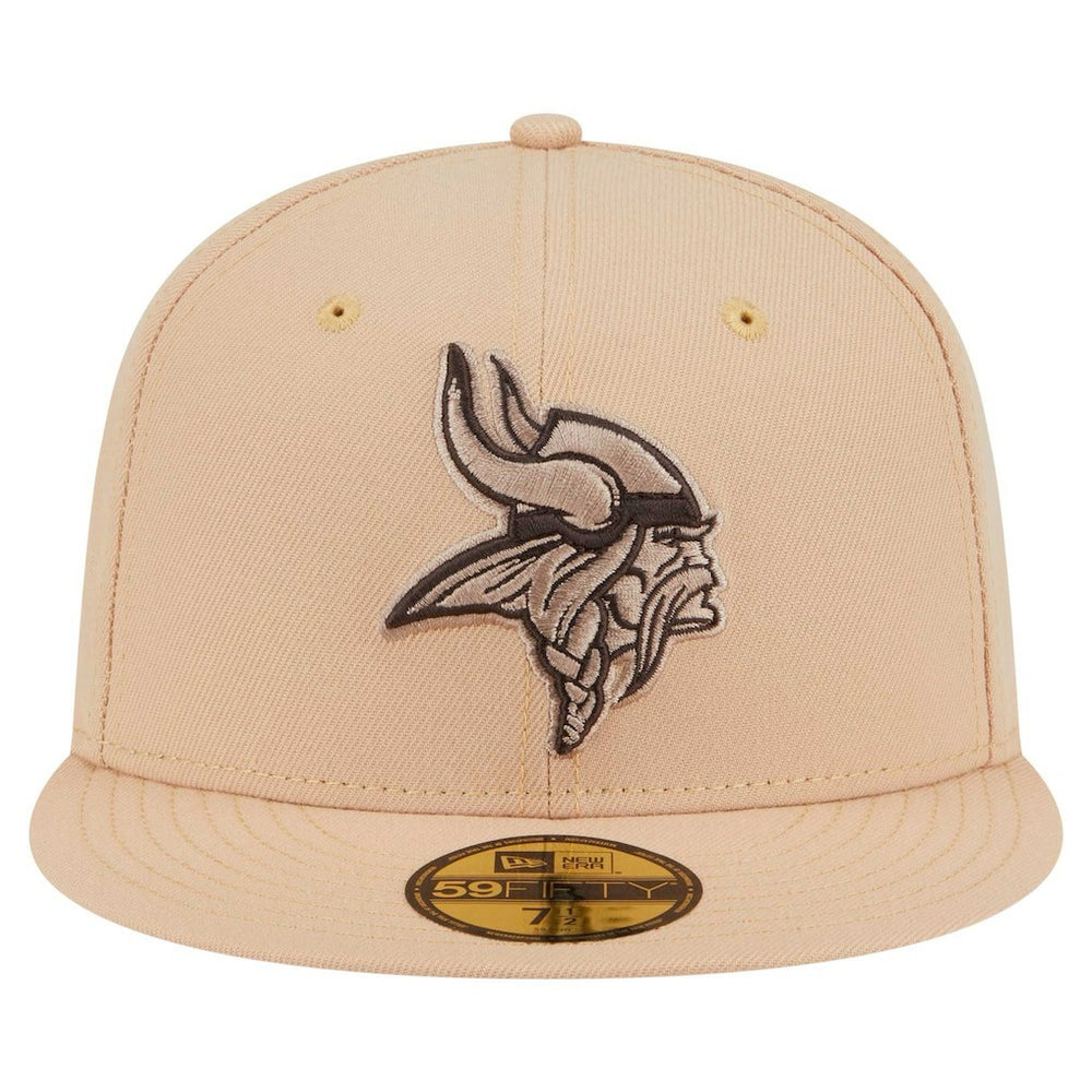 Minnesota Vikings New Era Candied Pecan 59FIFTY Fitted Hat - Tan sale