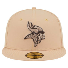 Minnesota Vikings New Era Candied Pecan 59FIFTY Fitted Hat - Tan sale
