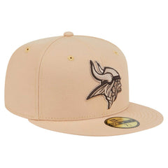 Minnesota Vikings New Era Candied Pecan 59FIFTY Fitted Hat - Tan sale