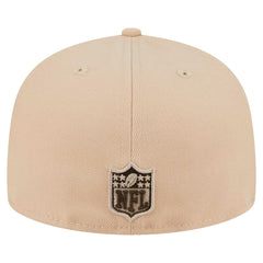 New York Jets New Era Candied Pecan 59FIFTY Fitted Hat - Tan on sale
