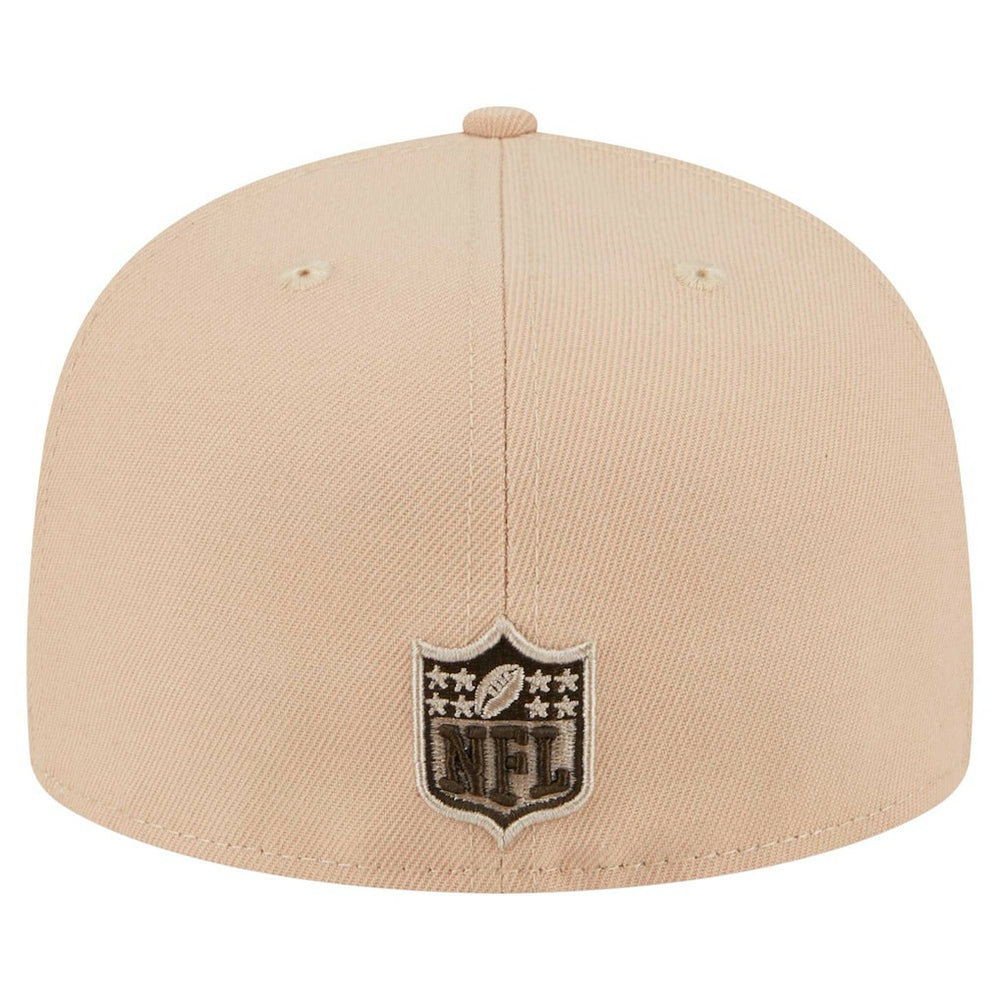 Pittsburgh Steelers New Era Candied Pecan 59FIFTY Fitted Hat - Tan on sale