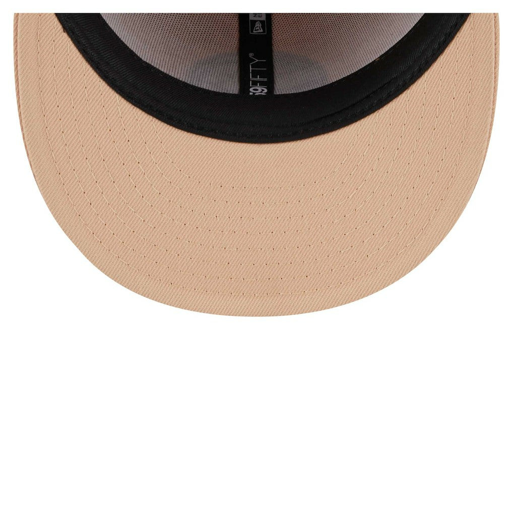 Pittsburgh Steelers New Era Candied Pecan 59FIFTY Fitted Hat - Tan on sale