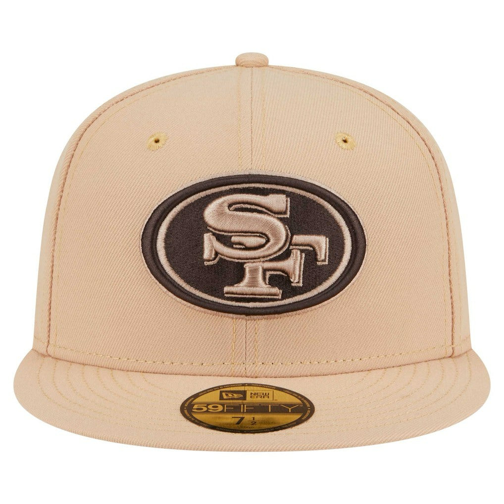 San Francisco 49ers New Era Candied Pecan 59FIFTY Fitted Hat - Tan sale