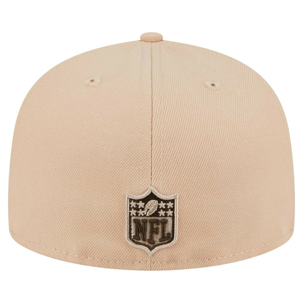 Baltimore Ravens New Era Candied Pecan 59FIFTY Fitted Hat - Tan on sale