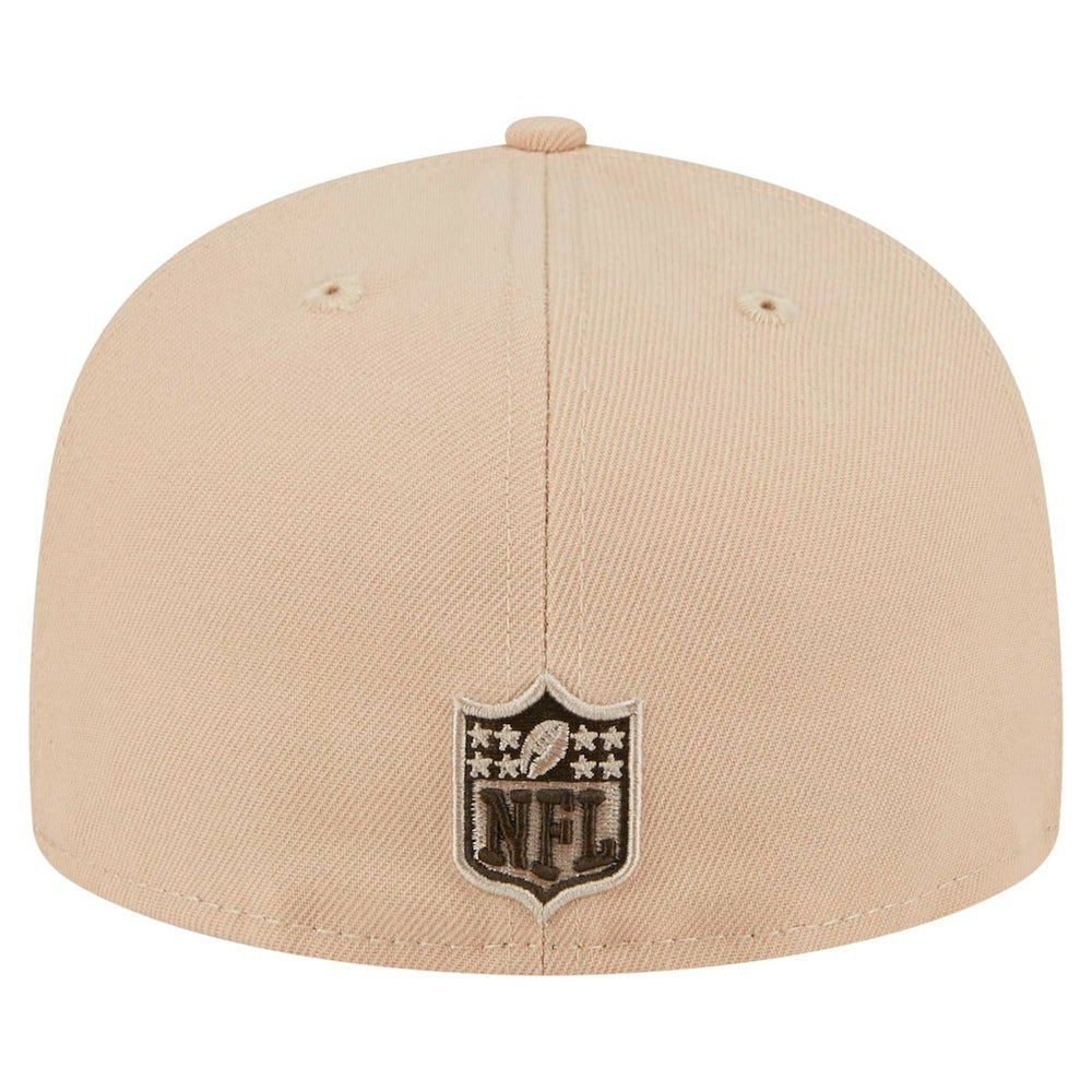 Baltimore Ravens New Era Candied Pecan 59FIFTY Fitted Hat - Tan on sale