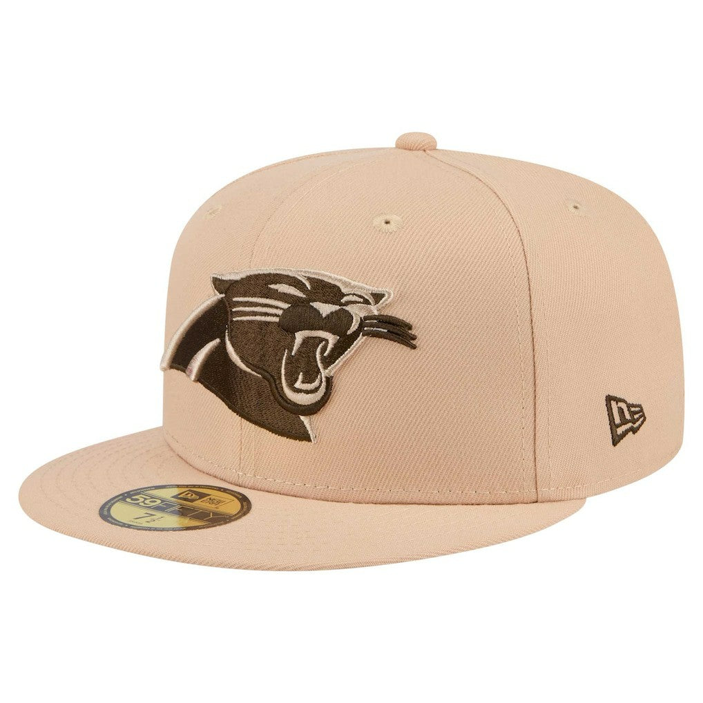 Carolina Panthers New Era Candied Pecan 59FIFTY Fitted Hat - Tan sale