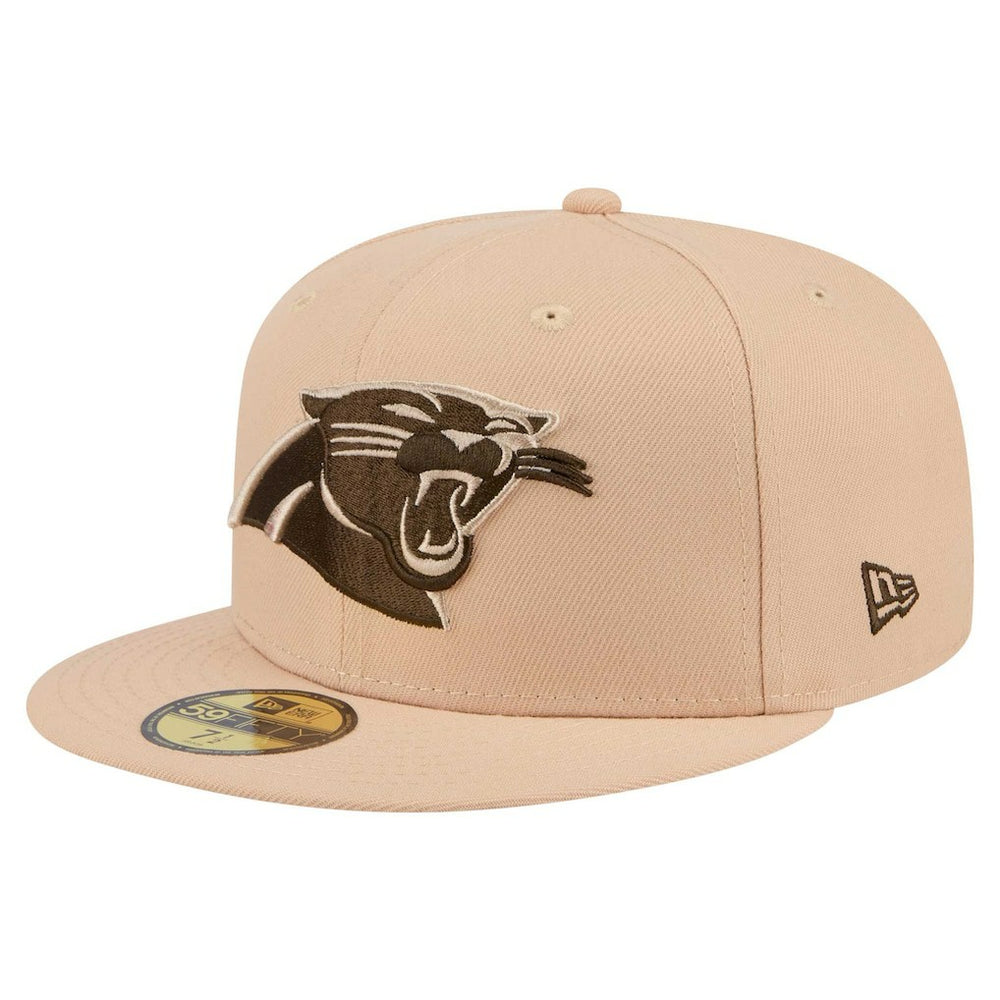 Carolina Panthers New Era Candied Pecan 59FIFTY Fitted Hat - Tan sale