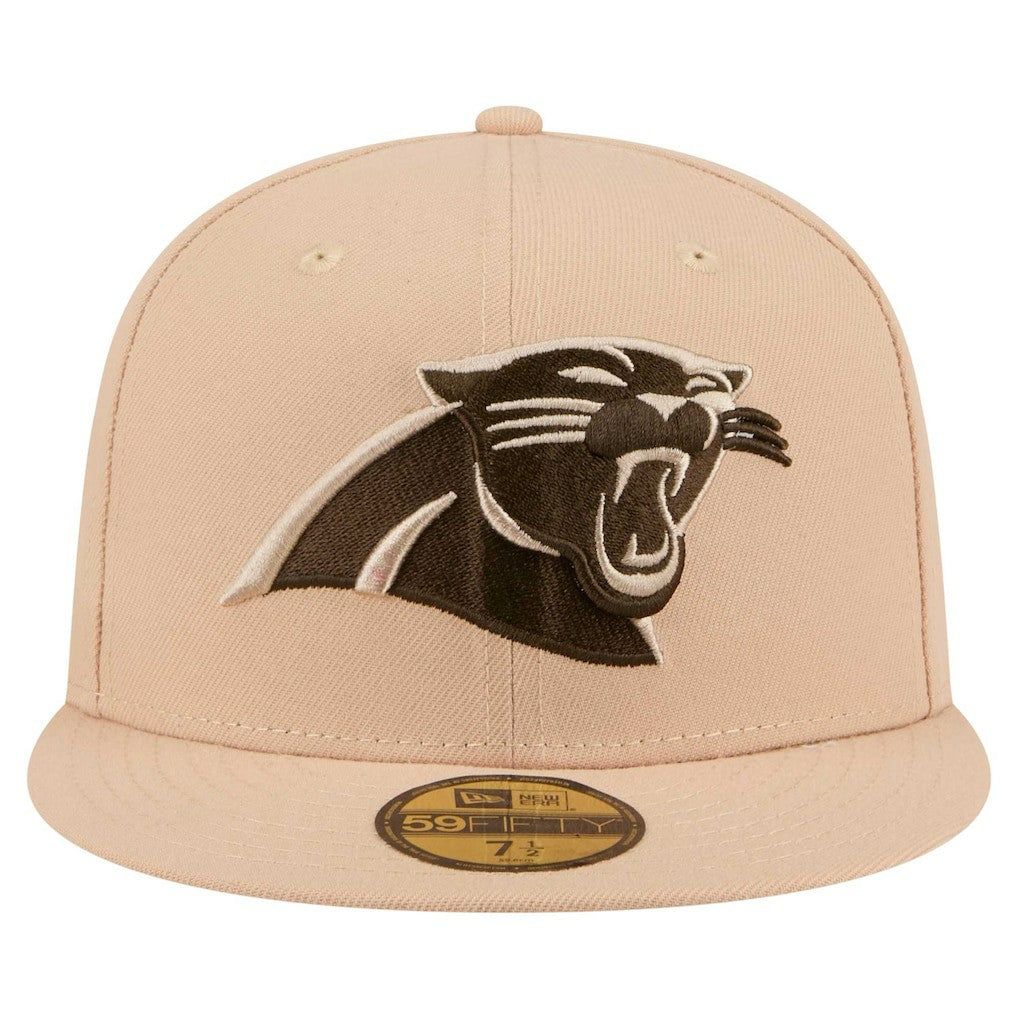 Carolina Panthers New Era Candied Pecan 59FIFTY Fitted Hat - Tan sale
