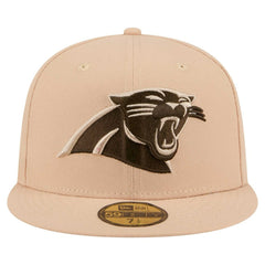 Carolina Panthers New Era Candied Pecan 59FIFTY Fitted Hat - Tan sale