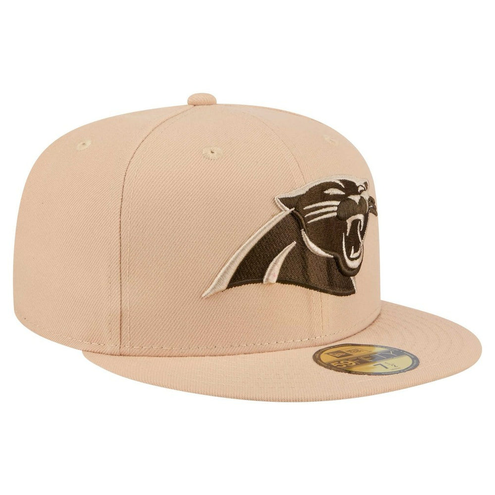Carolina Panthers New Era Candied Pecan 59FIFTY Fitted Hat - Tan sale