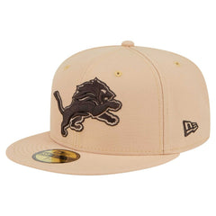 Detroit Lions New Era Candied Pecan 59FIFTY Fitted Hat - Tan cheap